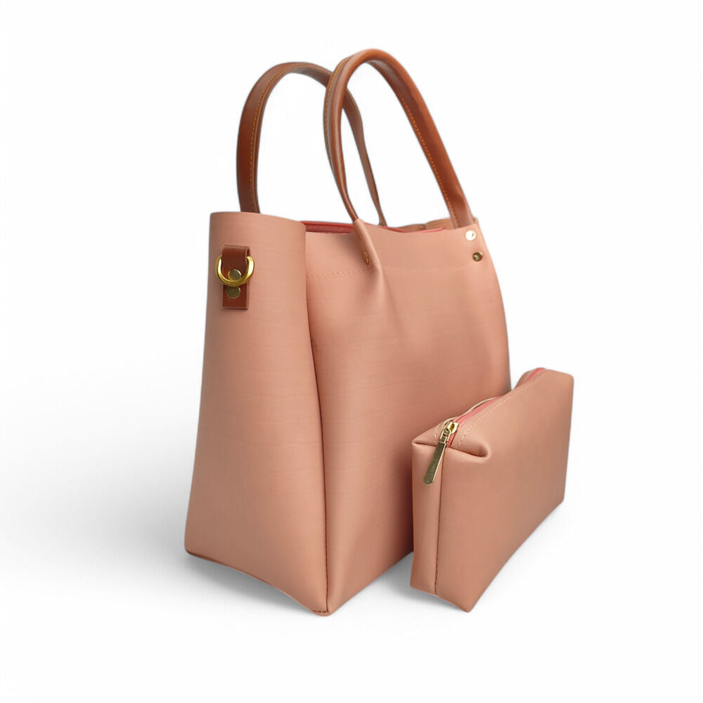 Diva Drape Pink HandBag