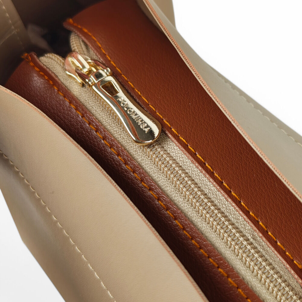 Diva Drape Beige HandBag