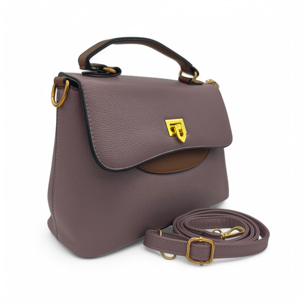 Noir Edge Imported Purple HandBag