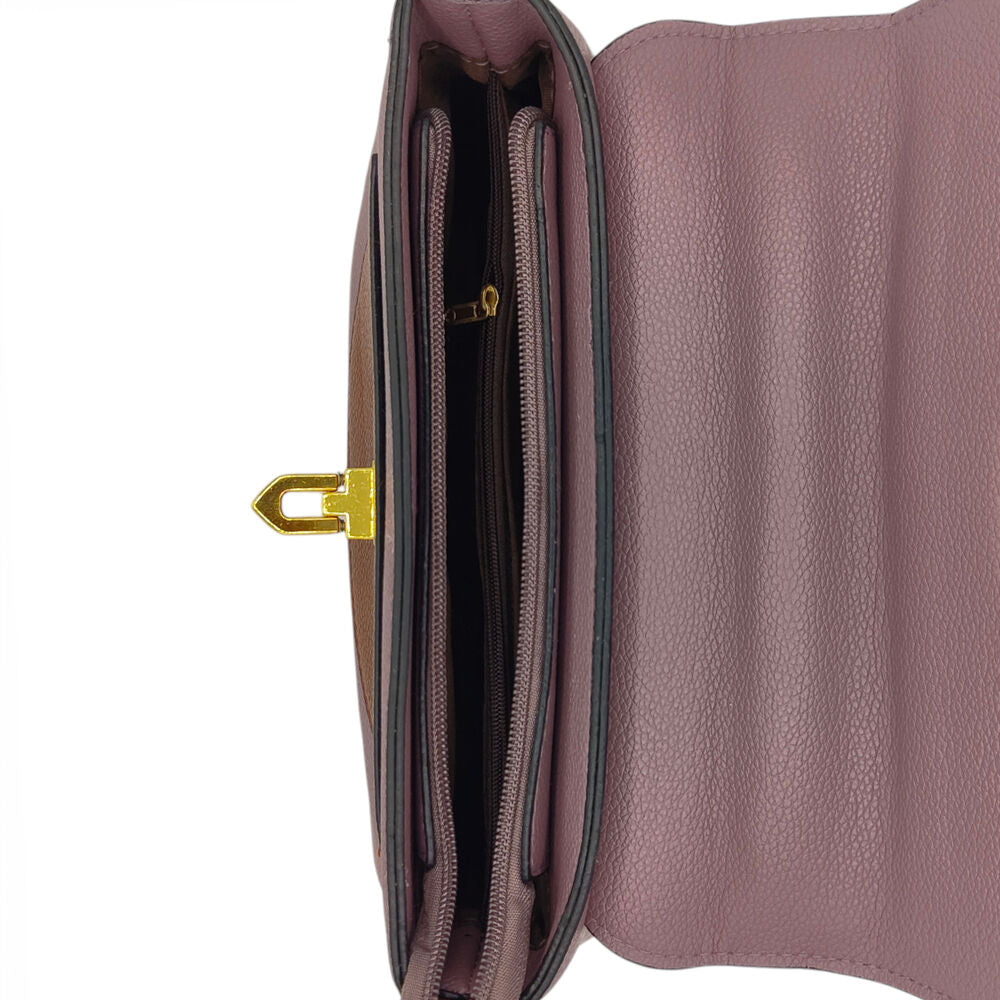 Noir Edge Imported Purple HandBag