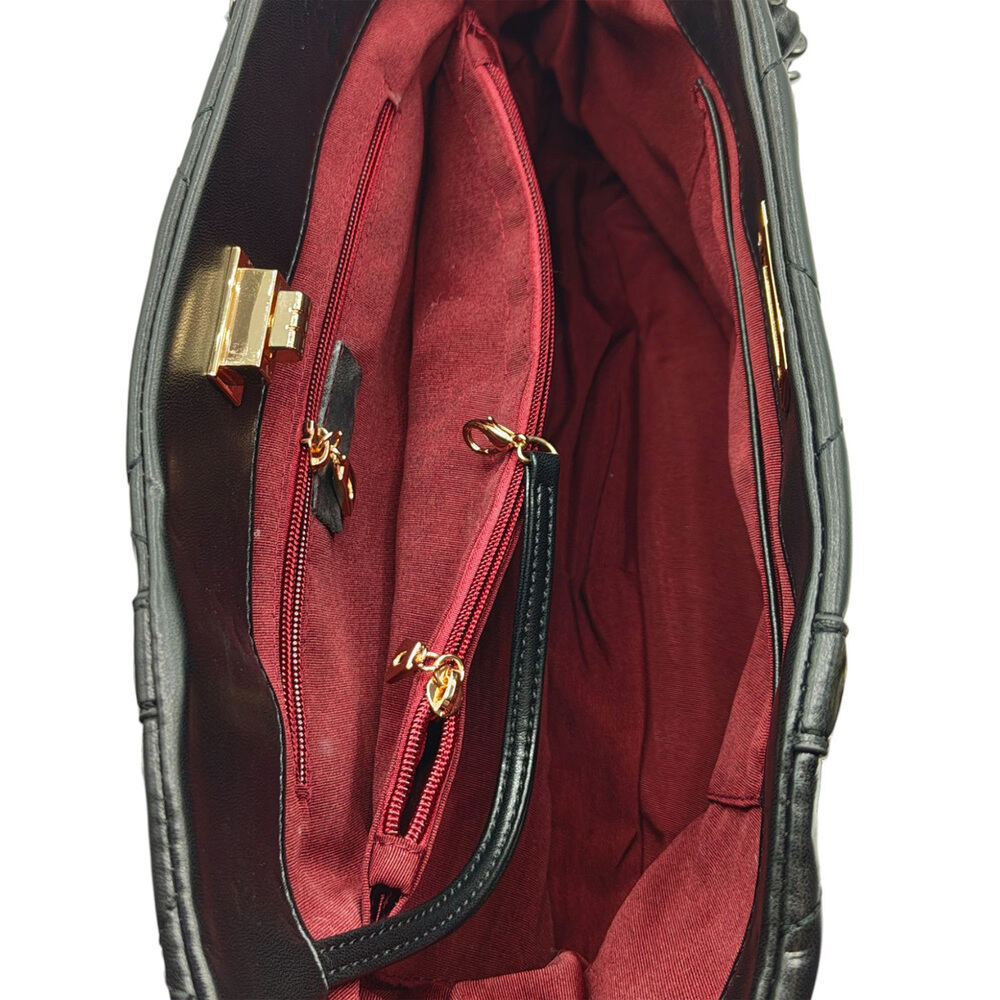 Ethereal Embrace Imported Black HandBag