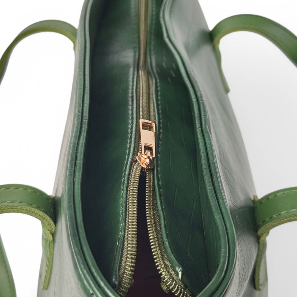 Classic Aura Green Tote Bag