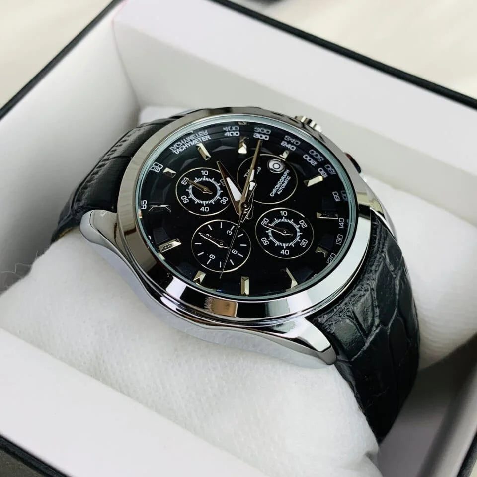 Tissot Watch Black Chrono