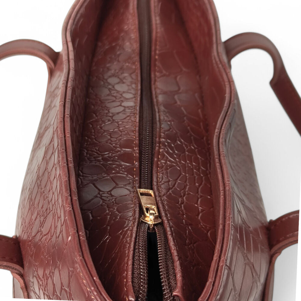 Classic Aura Maroon Tote Bag