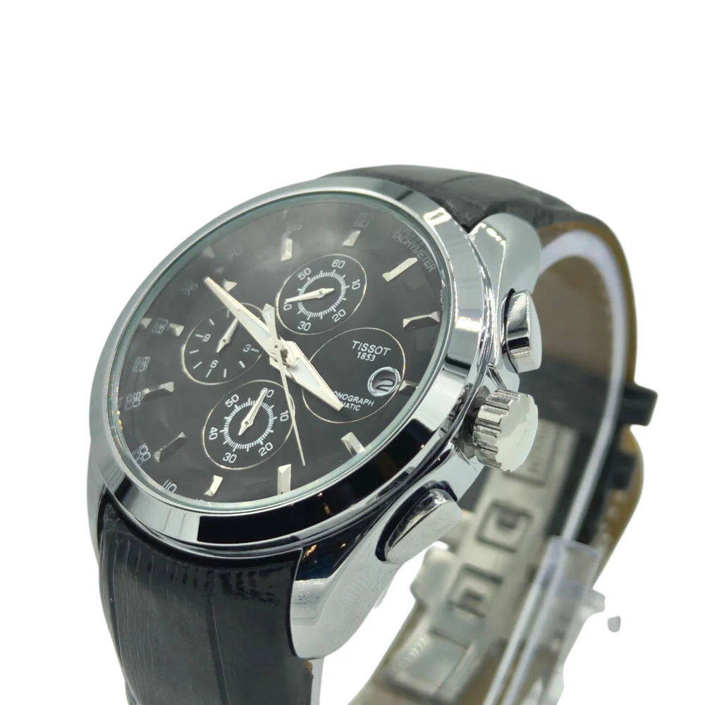 Tissot Watch Black Chrono