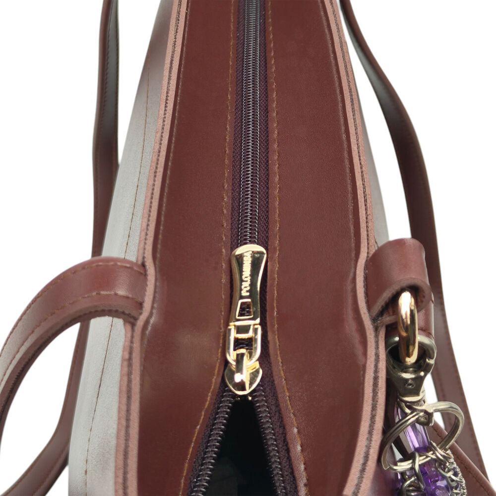 Purely Posh Dark Brown Tote Bag
