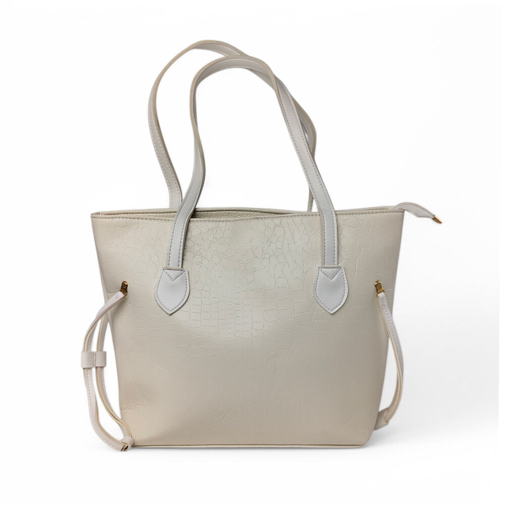 Classic Aura White Tote Bag