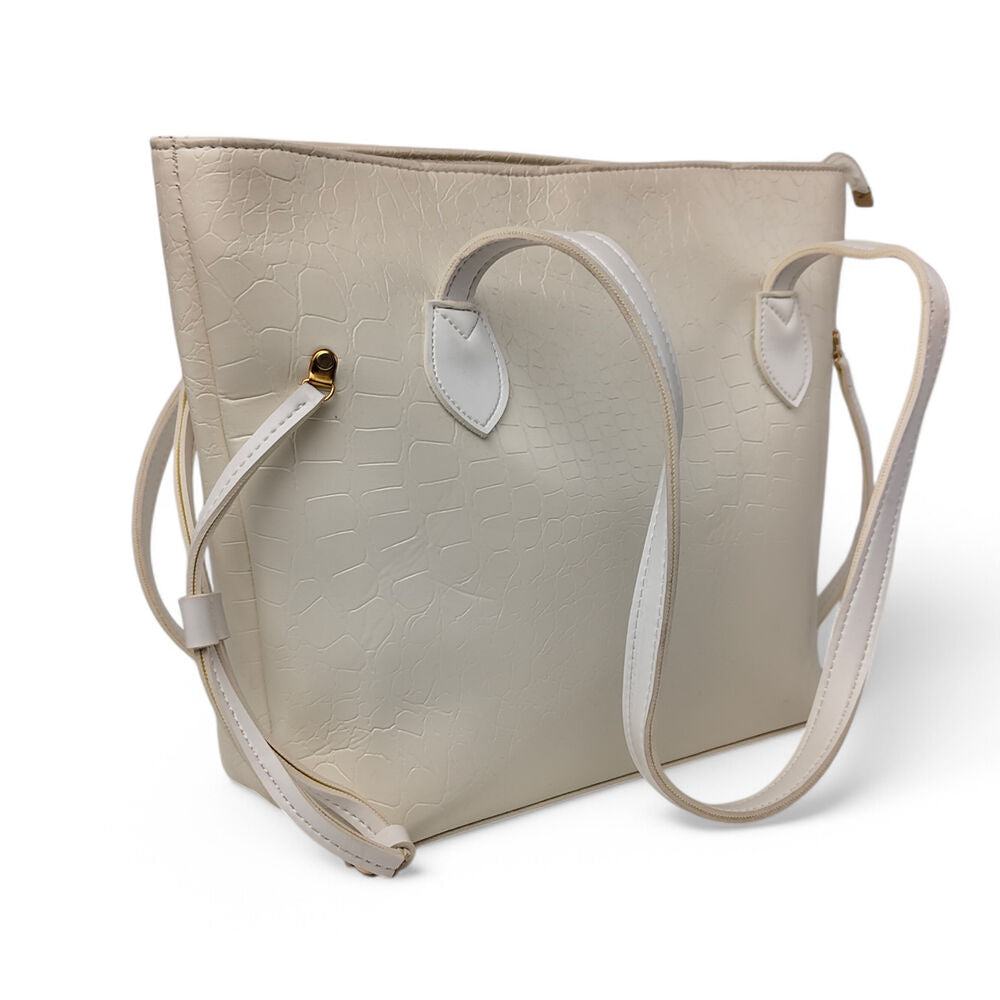 Classic Aura White Tote Bag