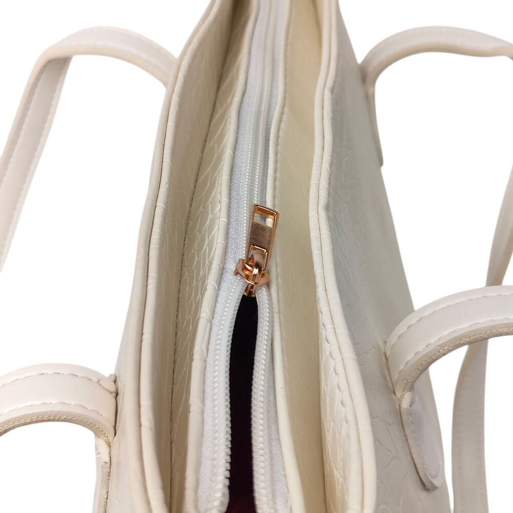 Classic Aura White Tote Bag