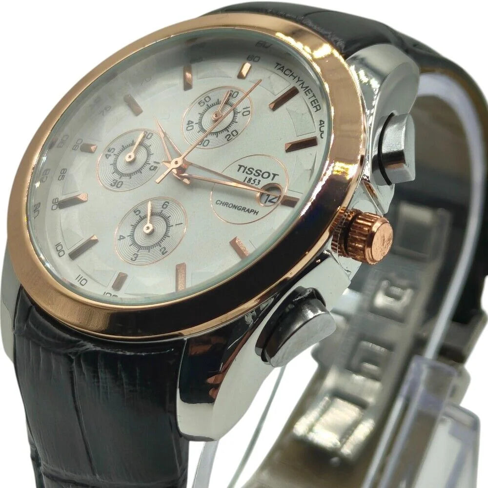 Tissot Watch White Chrono