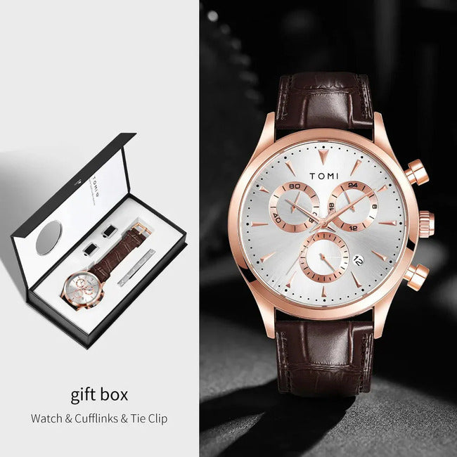 Tomi Watch T-602 Rose Gold