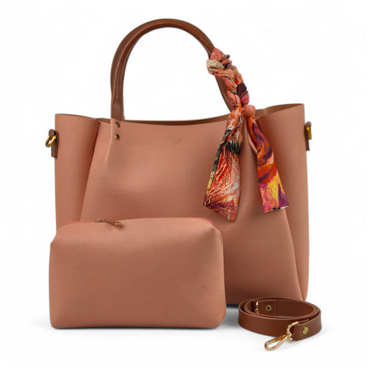 Diva Drape Pink HandBag