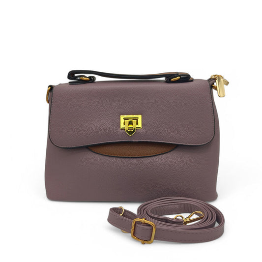 Noir Edge Imported Purple HandBag
