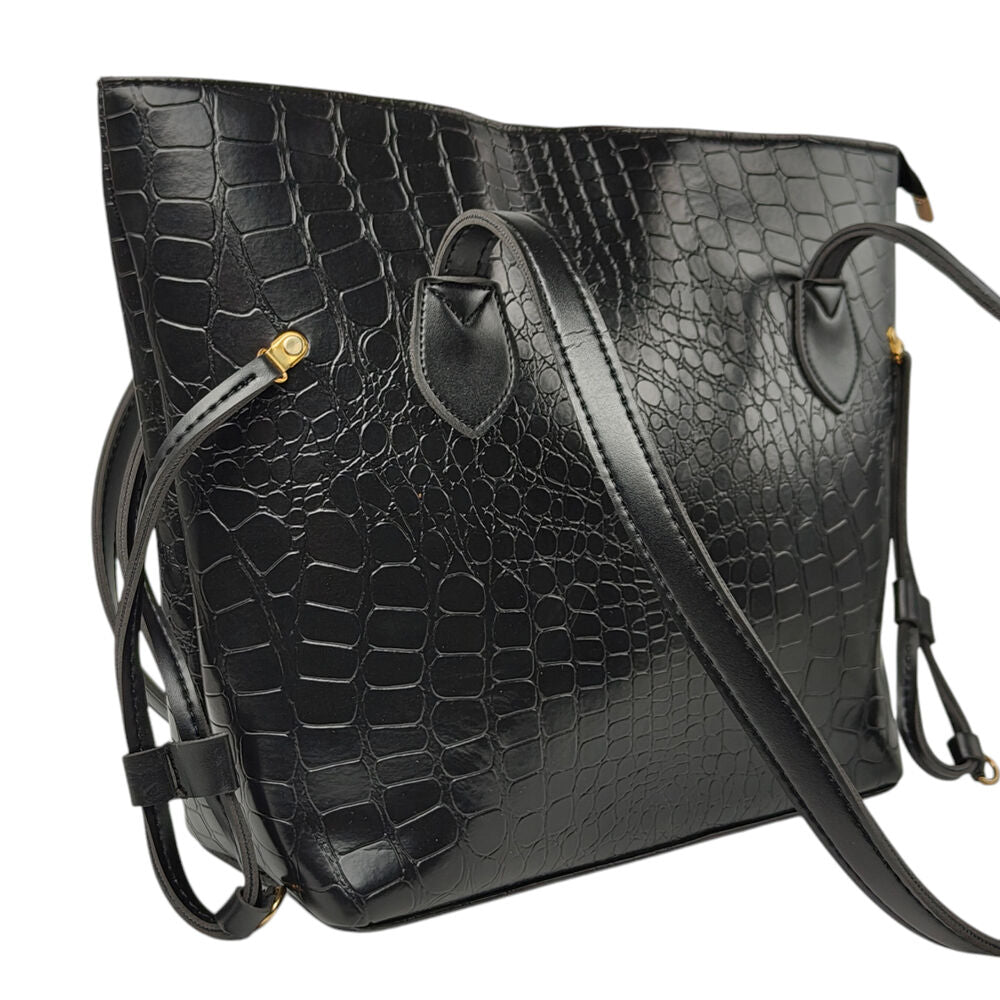 Classic Aura Black Tote Bag