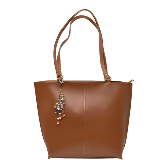 Purely Posh Brown Tote Bag