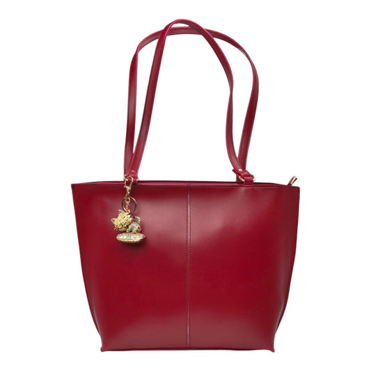Purely Posh Maroon Tote Bag