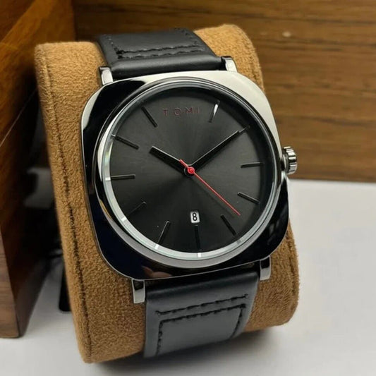 Tomi Watch Black T-084